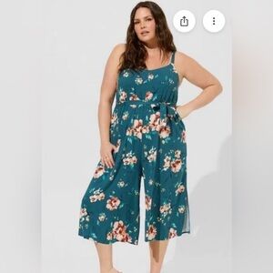 NWT! Torrid Floral Jumpsuit